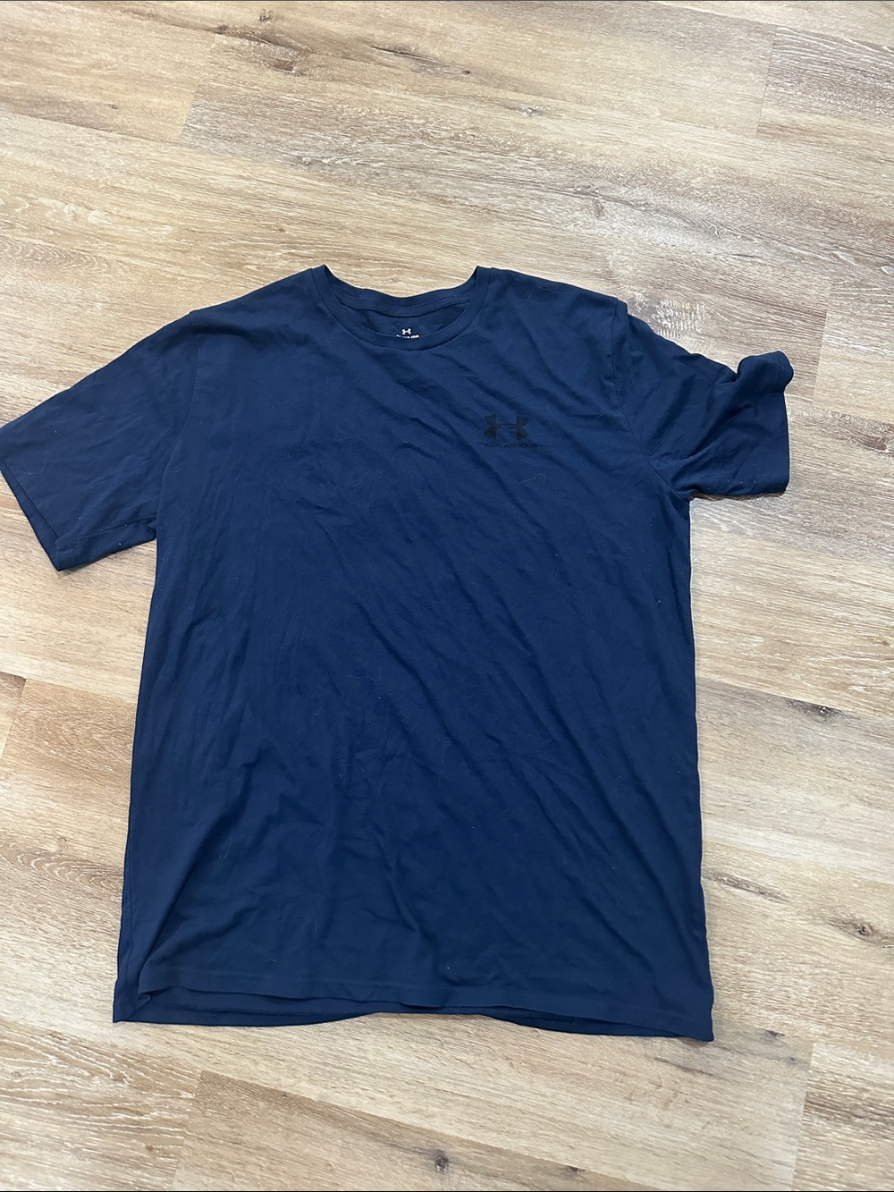 Under Armour Navy Short Sleeve Athletic Crew Tee